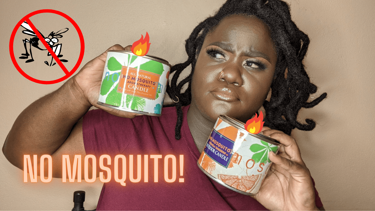 How to keep mosquitoes away naturally NON TOXIC! Candle Review D